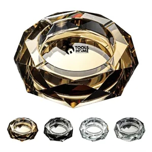 Custom Crystal Glass Ashtray