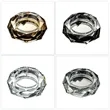 Custom Crystal Glass Ashtray | https://www.bestnamebadges.com