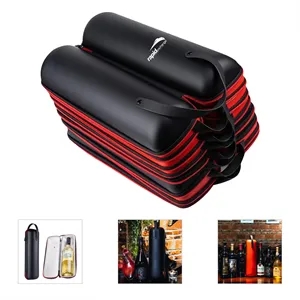 Shockproof Waterproof Protective Eva Insulated Wine Tote Bag