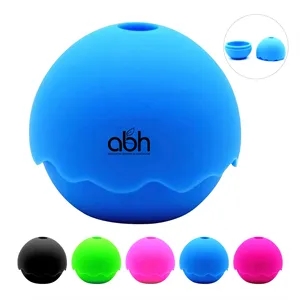 Wave shape Silicone Ice Ball Mold Tray Maker