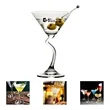 Corner Martini Glass | https://www.bestnamebadges.com