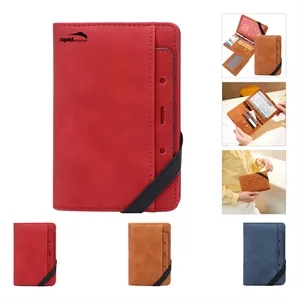 RFID Blocking Travel Wallet Passport Holder