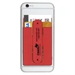 Two Function Soft Silicone Cell Phone Kickstand & Wallet | https://www.bestnamebadges.com