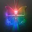 Acrylic Butterfly Light Up Necklace | https://www.bestnamebadges.com