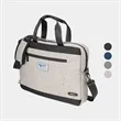 RejuVe® Milano Recycled Heather Business 16" Laptop Bag | https://www.bestnamebadges.com
