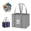 Foldable Grocery Tote Bag | https://www.bestnamebadges.com