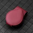 PU Leather Car Sunglasses Holder Clip | https://www.bestnamebadges.com