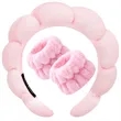 Customizable Sponge SPA Headband - Wrist Set | https://www.bestnamebadges.com