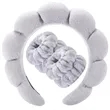 Customizable Sponge SPA Headband - Wrist Set | https://www.bestnamebadges.com
