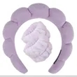 Customizable Sponge SPA Headband - Wrist Set | https://www.bestnamebadges.com