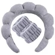 Customizable Sponge SPA Headband - Wrist Set | https://www.bestnamebadges.com