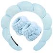 Customizable Sponge SPA Headband - Wrist Set | https://www.bestnamebadges.com