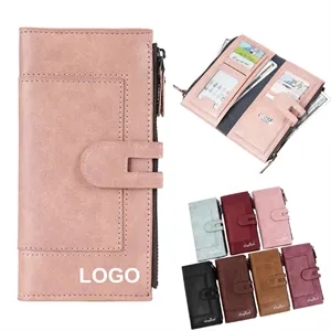 Coin Purse Wallet PU Leather Fashion Phone Bag Card Holder