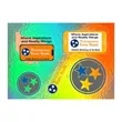 CUSTOMCUT™ Full Color Custom Shape Removable Vinyl | https://www.bestnamebadges.com