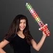 LED 8-Bit Pixel Sword | https://www.bestnamebadges.com