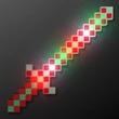 LED 8-Bit Pixel Sword | https://www.bestnamebadges.com
