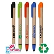 Union Printed, "Recycled Paper" Stylus Click Pen | https://www.bestnamebadges.com