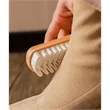 Suede Brush | https://www.bestnamebadges.com