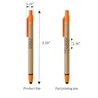 Recycled Ballpoint Stylus Pens | https://www.bestnamebadges.com