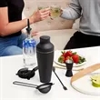 Mixology Bartender Kit Cocktail Shaker Set | https://www.bestnamebadges.com