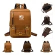 Genuine leather backpack for man | https://www.bestnamebadges.com