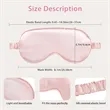 Double-Sided Silk Sleep Eye Mask | https://www.bestnamebadges.com