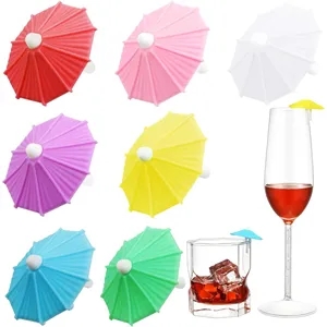 Silicone Umbrella Drink Markers