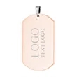 Stainless Steel Metal Dog Tags | https://www.bestnamebadges.com