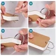 Kraft Index Cards with Binder Ring | https://www.bestnamebadges.com