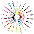 Replacement Zipper Pull Cord | https://www.bestnamebadges.com