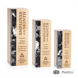 Midori PlastEco™ Award - Charcoal | https://www.bestnamebadges.com