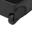 Round Hard Case with Wheels | https://www.bestnamebadges.com