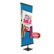 30" Everyday Snap Rail Double-Sided Banner Display Kit | https://www.bestnamebadges.com