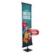 24" Everyday Snap Rail Double-Sided Banner Display Kit | https://www.bestnamebadges.com