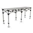 76"W Pop-Up Table Hardware | https://www.bestnamebadges.com