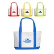 Union Printed - Canvas Shoulder Tote Bags | https://www.bestnamebadges.com