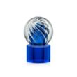 Genista Award on Marvel Base - Blue | https://www.bestnamebadges.com