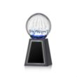 Starburst Award on Tall Marble Base | https://www.bestnamebadges.com