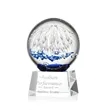 Starburst Award on Robson Base - Clear | https://www.bestnamebadges.com