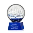 Starburst Award on Robson Base - Blue | https://www.bestnamebadges.com