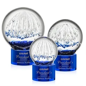 Starburst Award on Marvel Base - Blue | https://www.bestnamebadges.com