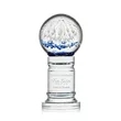 Starburst Award on Colverstone Base - Clear | https://www.bestnamebadges.com