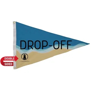 2' x 3' Polyester Pennant Flag Double-Sided
