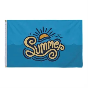 2.5' x 4' Polyester Flag Single-Sided