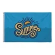 2.5' x 4' Polyester Flag Single-Sided | https://www.bestnamebadges.com