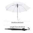 Clear Bubble Umbrella | https://www.bestnamebadges.com