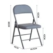 Padded Folding Chair | https://www.bestnamebadges.com