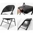 Padded Folding Chair | https://www.bestnamebadges.com