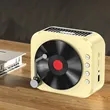 Record Player Bluetooth Speaker | https://www.bestnamebadges.com