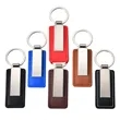 PU leather keychain | https://www.bestnamebadges.com